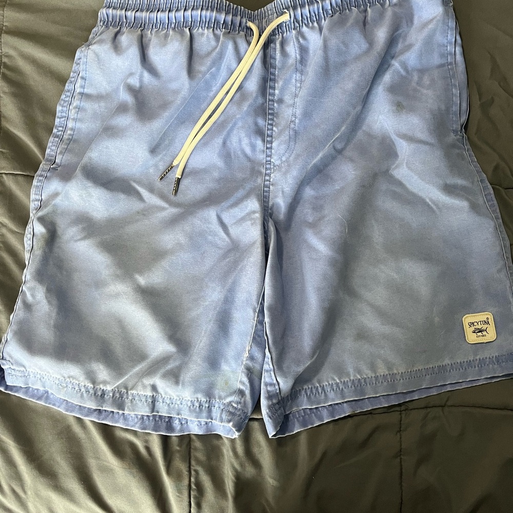 Blue Athletic Shorts